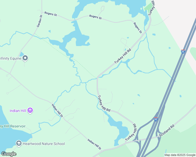 map of restaurants, bars, coffee shops, grocery stores, and more near 51 Turkey Hill Road in West Newbury