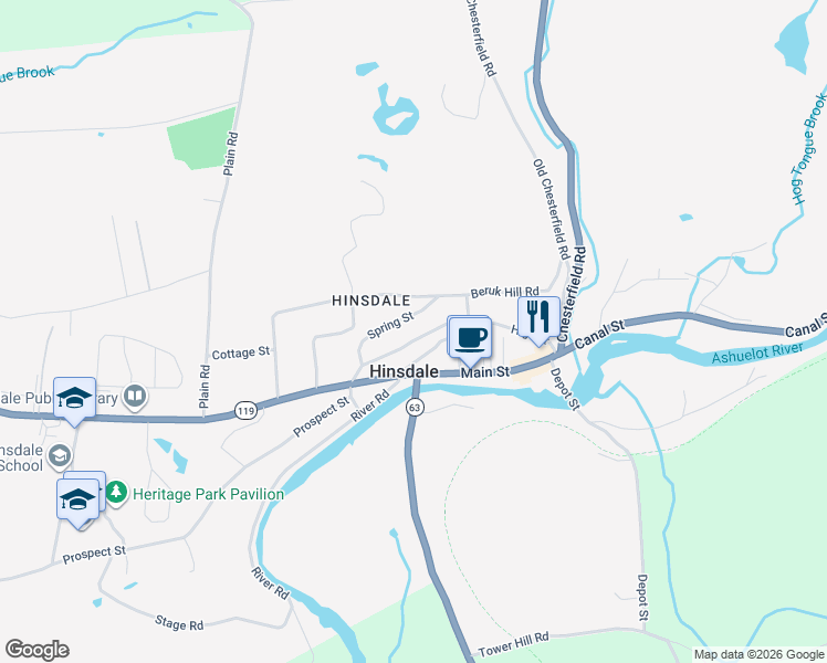 map of restaurants, bars, coffee shops, grocery stores, and more near 62 High Street in Winchester