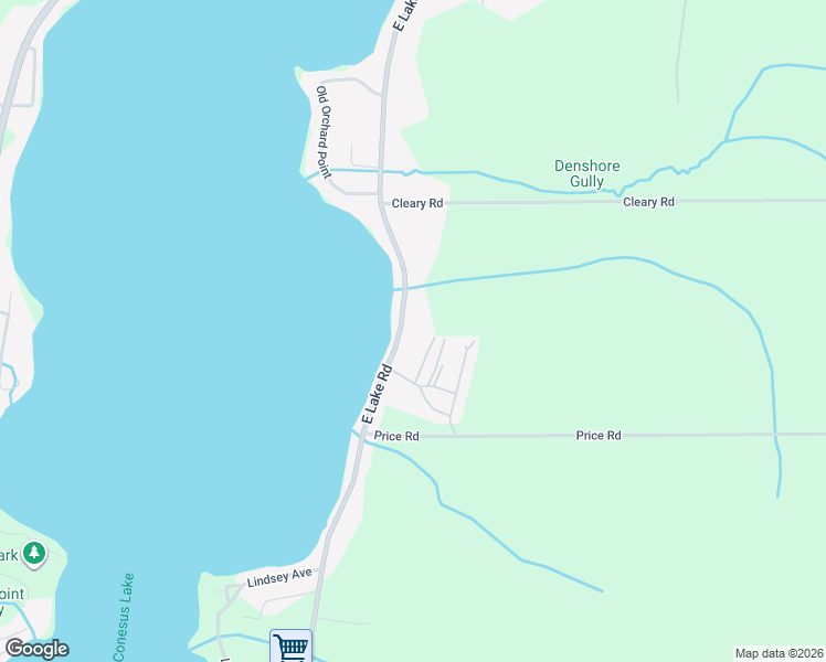 map of restaurants, bars, coffee shops, grocery stores, and more near 4772 East Lake Road in Livonia