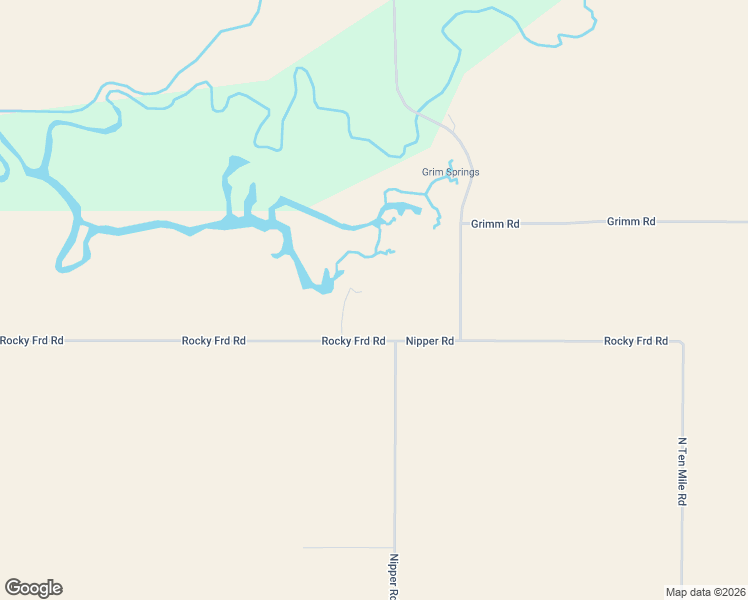 map of restaurants, bars, coffee shops, grocery stores, and more near 988-998 Rocky Ford Road in Bancroft