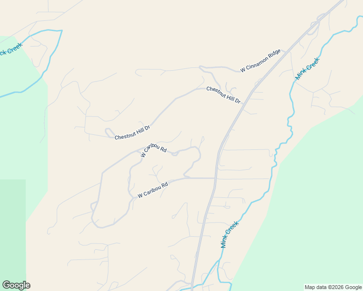 map of restaurants, bars, coffee shops, grocery stores, and more near 9401 West Caribou Road in Pocatello