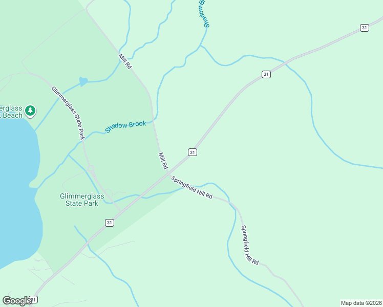 map of restaurants, bars, coffee shops, grocery stores, and more near County Road 31 in Cooperstown