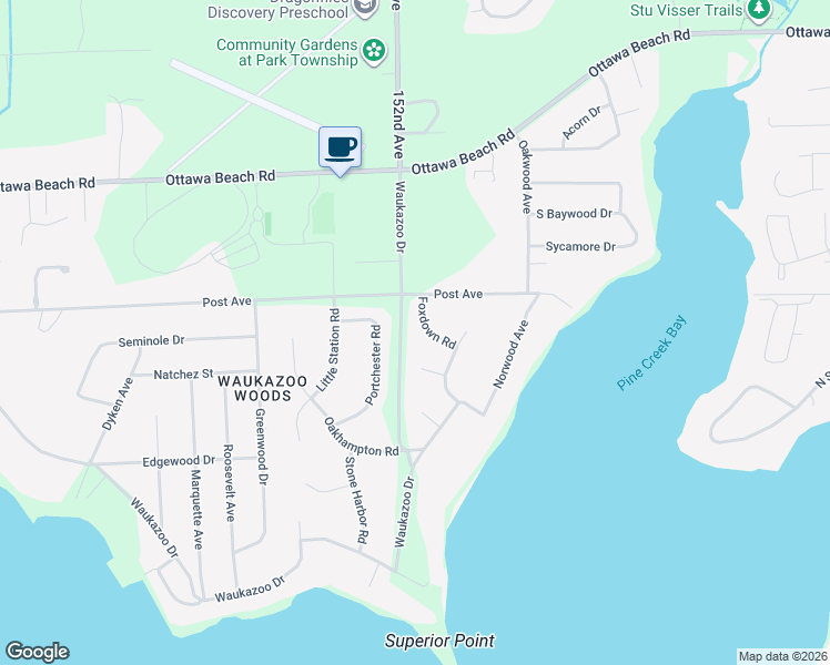 map of restaurants, bars, coffee shops, grocery stores, and more near 212 Foxdown Road in Holland