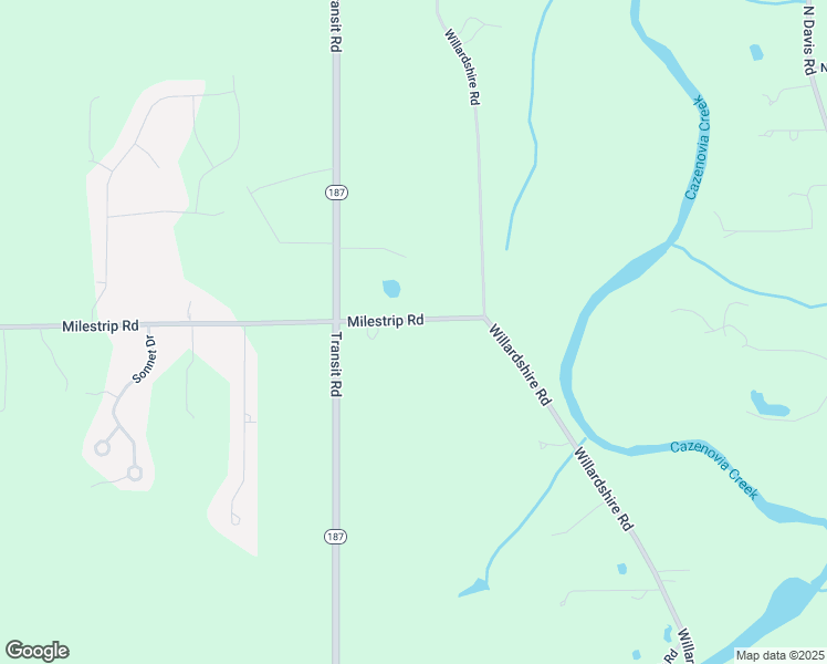 map of restaurants, bars, coffee shops, grocery stores, and more near 400 Milestrip Rd in Orchard Park