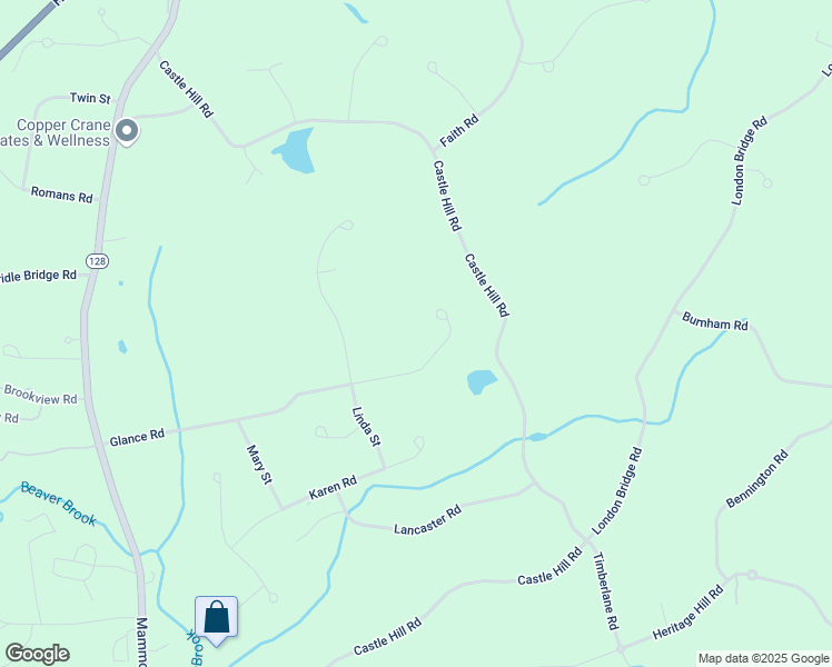 map of restaurants, bars, coffee shops, grocery stores, and more near 2 Sunridge Road in Windham