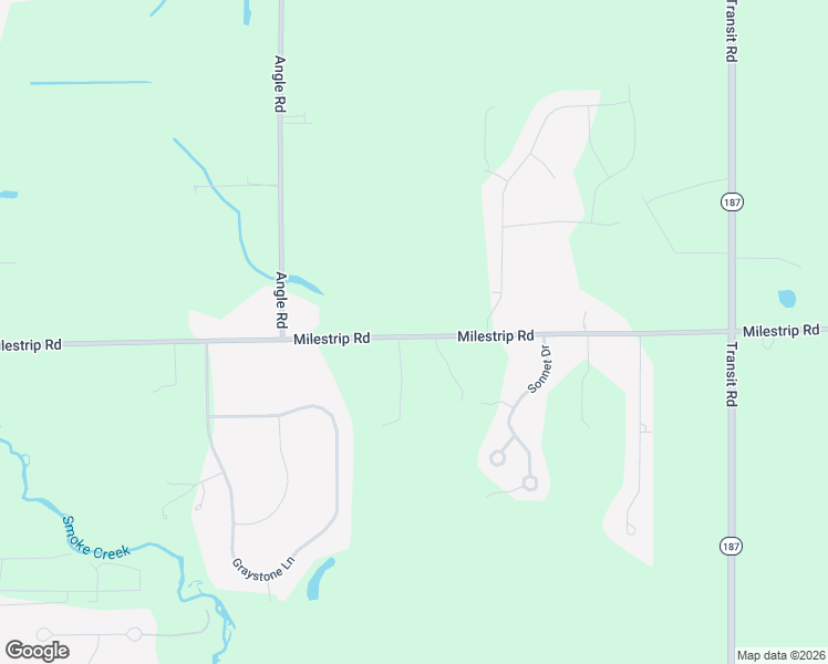 map of restaurants, bars, coffee shops, grocery stores, and more near 7707 Milestrip Road in Orchard Park