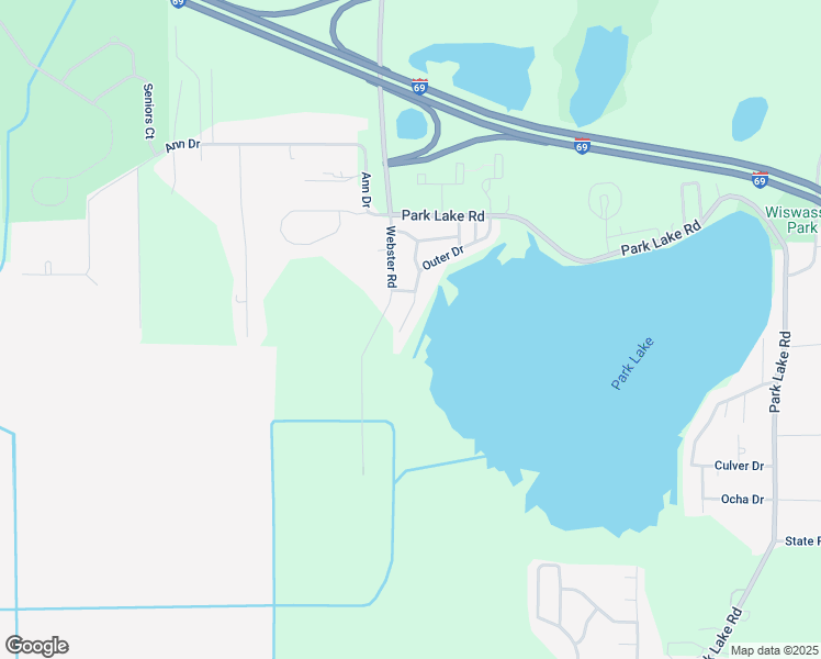 map of restaurants, bars, coffee shops, grocery stores, and more near 15549 Outer Drive in Bath Township
