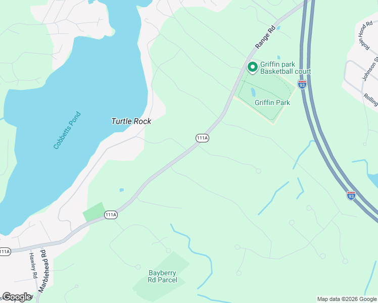 map of restaurants, bars, coffee shops, grocery stores, and more near 133 Range Road in Windham