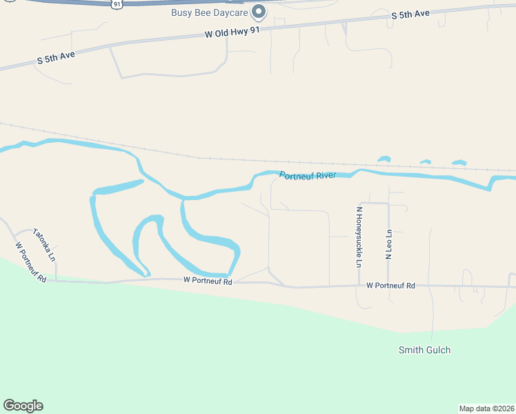 map of restaurants, bars, coffee shops, grocery stores, and more near 3438 West Portneuf Road in Inkom