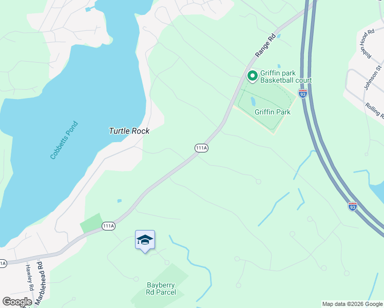 map of restaurants, bars, coffee shops, grocery stores, and more near 133 Range Road in Windham