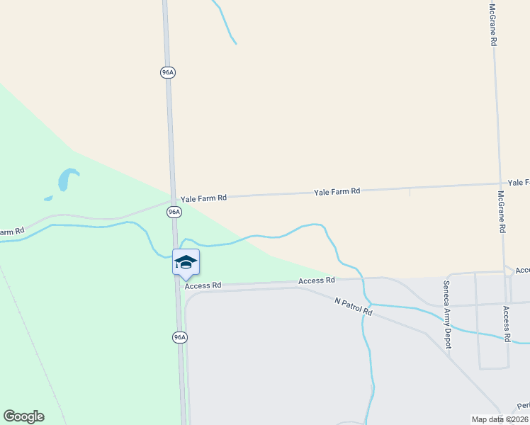 map of restaurants, bars, coffee shops, grocery stores, and more near 1084 Yale Farm Road in Romulus