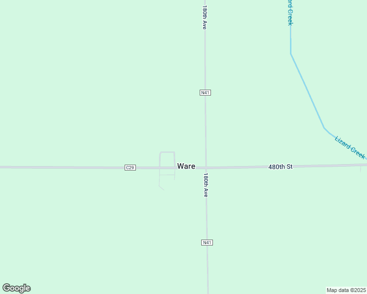 map of restaurants, bars, coffee shops, grocery stores, and more near 17893 479th Street in Havelock