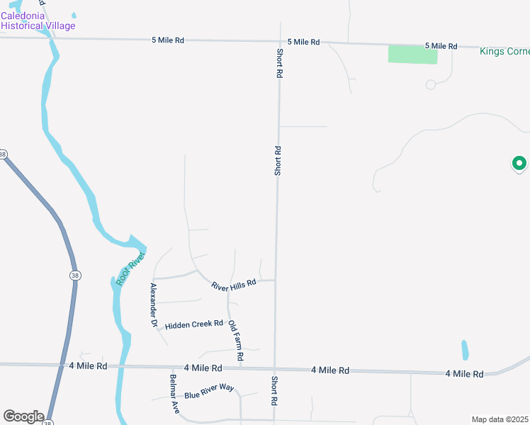 map of restaurants, bars, coffee shops, grocery stores, and more near 5438 Short Road in Racine