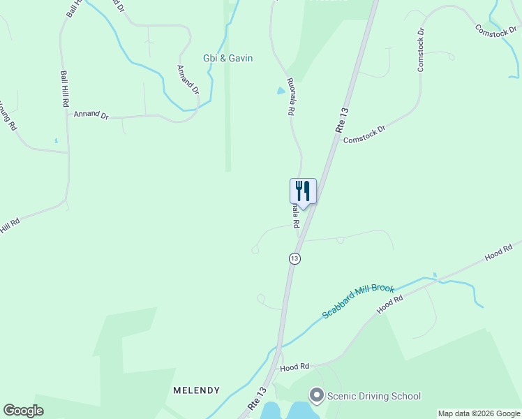 map of restaurants, bars, coffee shops, grocery stores, and more near 3 Nichols Avenue in Brookline