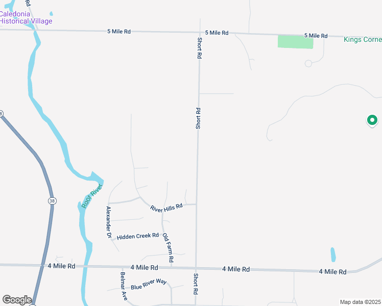 map of restaurants, bars, coffee shops, grocery stores, and more near 5438 Short Road in Racine