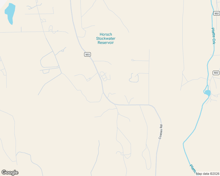 map of restaurants, bars, coffee shops, grocery stores, and more near 5203 Coates Road in Casper