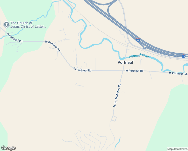 map of restaurants, bars, coffee shops, grocery stores, and more near 7455 West Portneuf Road in Pocatello