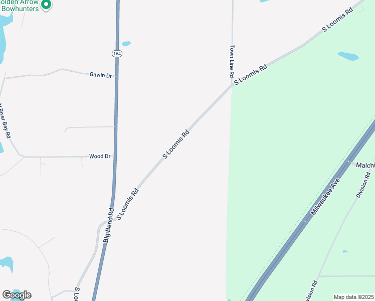 map of restaurants, bars, coffee shops, grocery stores, and more near 5725 South Loomis Road in Waterford