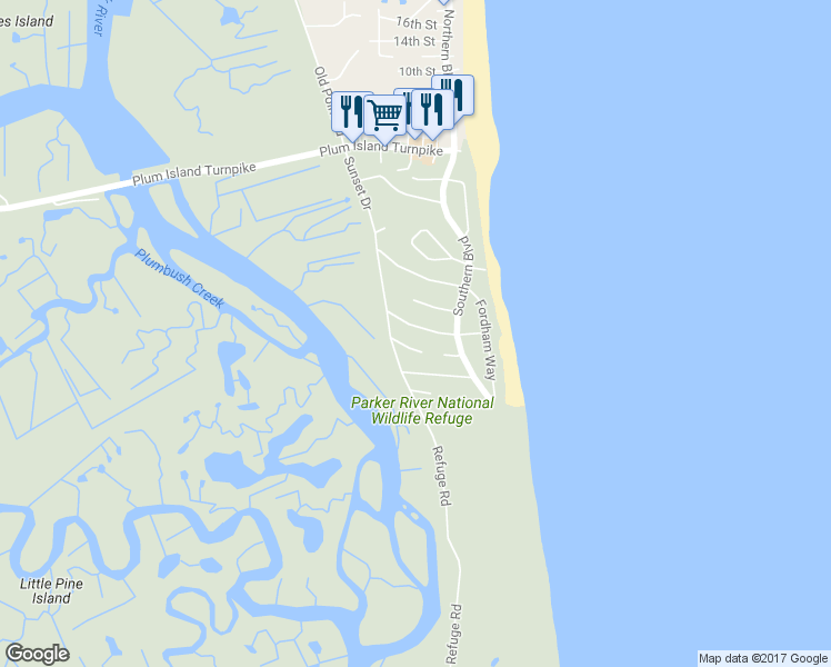 map of restaurants, bars, coffee shops, grocery stores, and more near 23 Harvard Way in Newbury