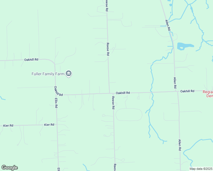 map of restaurants, bars, coffee shops, grocery stores, and more near 7510 Oak Hill Road in Clarkston