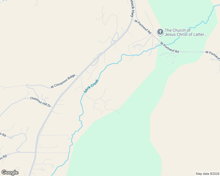 map of restaurants, bars, coffee shops, grocery stores, and more near 8563 Winning Way in Pocatello