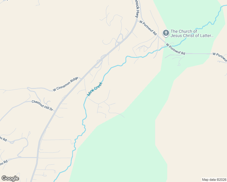 map of restaurants, bars, coffee shops, grocery stores, and more near 8563 Winning Way in Pocatello