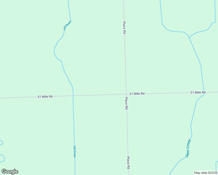 map of restaurants, bars, coffee shops, grocery stores, and more near 27755 31 Mile Rd in New Haven