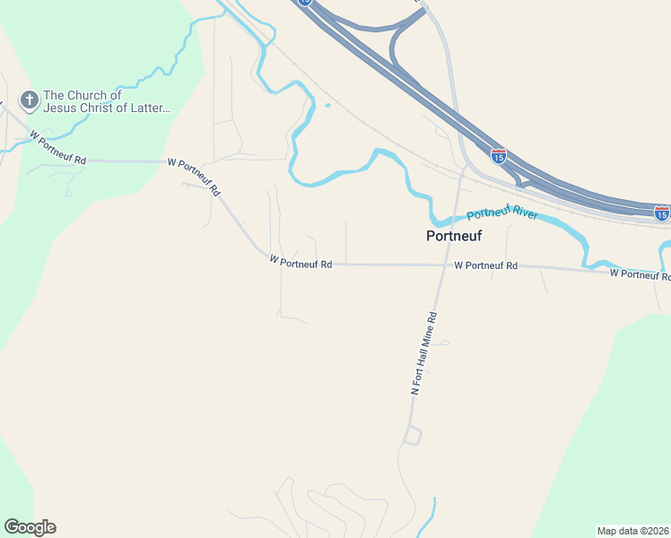 map of restaurants, bars, coffee shops, grocery stores, and more near 7455 West Portneuf Road in Pocatello