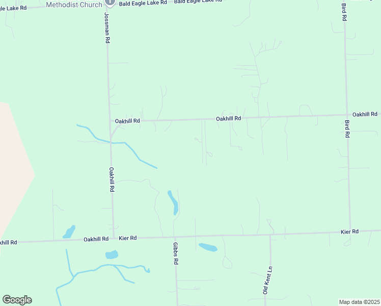 map of restaurants, bars, coffee shops, grocery stores, and more near 9419 Oakhill Road in Holly
