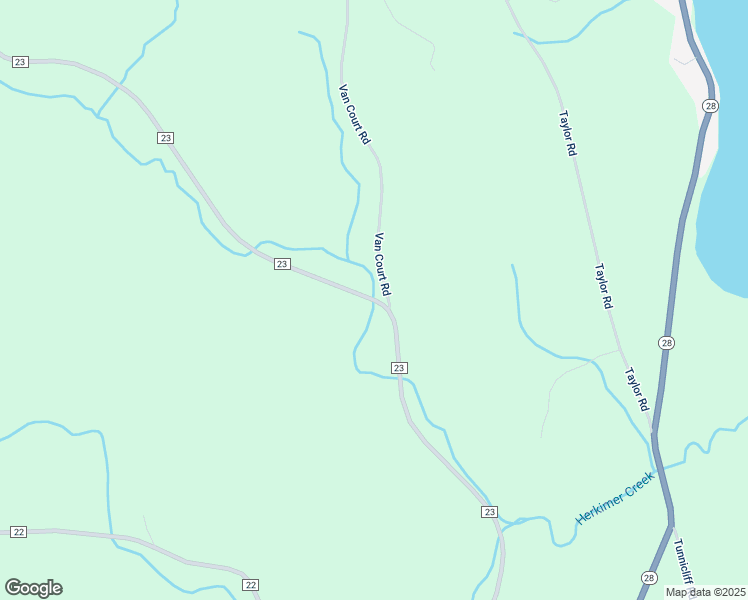 map of restaurants, bars, coffee shops, grocery stores, and more near 1401 County Road 23 in Richfield Springs