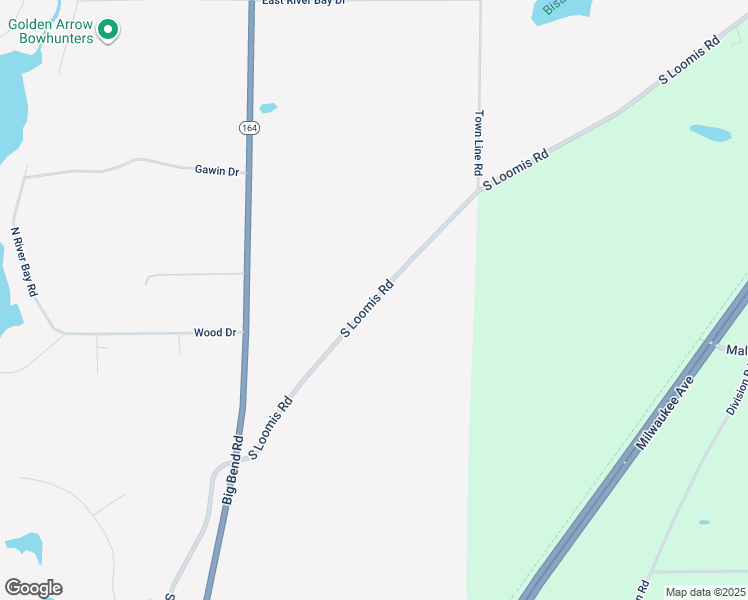 map of restaurants, bars, coffee shops, grocery stores, and more near 5725 South Loomis Road in Waterford