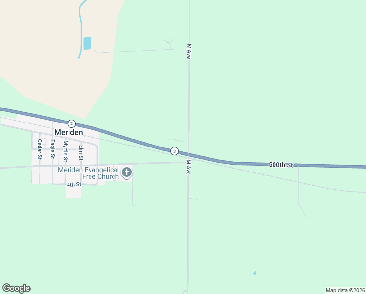 map of restaurants, bars, coffee shops, grocery stores, and more near 4994 M Avenue in Meriden