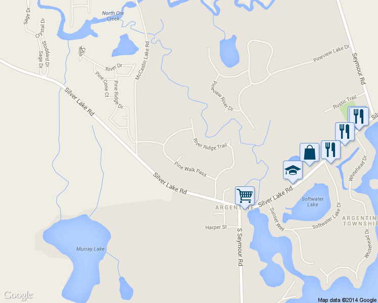 map of restaurants, bars, coffee shops, grocery stores, and more near 9202 Edgewood Circle in Linden