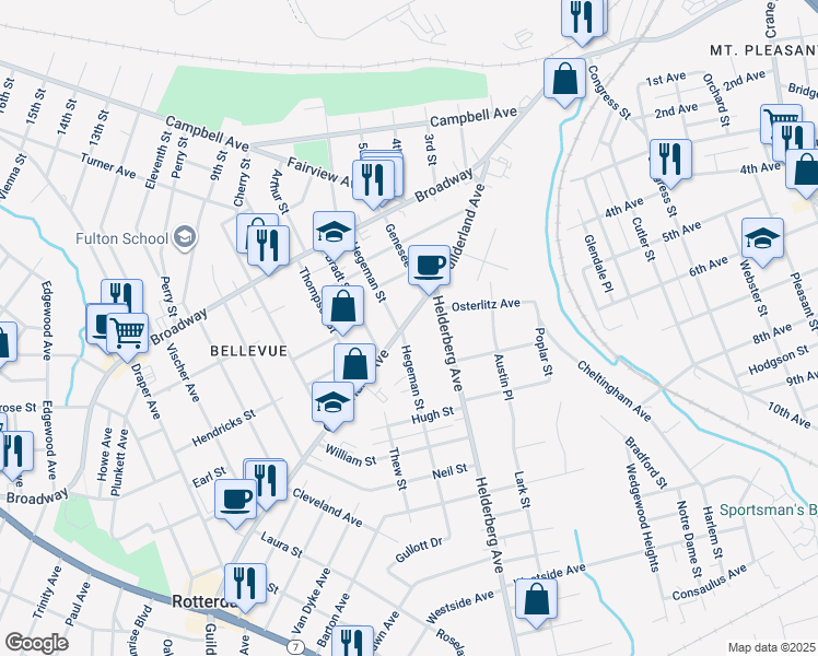 2050 Guilderland Avenue, Schenectady NY Walk Score