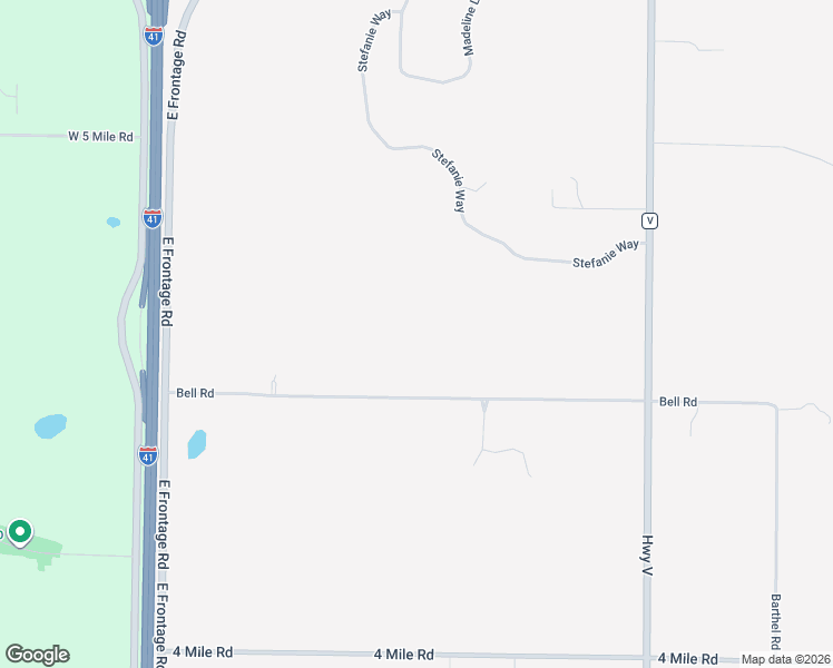 map of restaurants, bars, coffee shops, grocery stores, and more near 12918 Bell Road in Caledonia