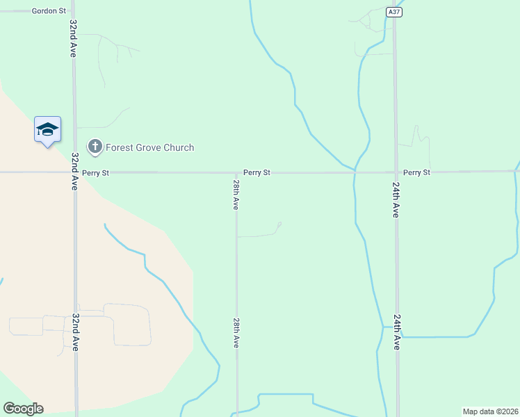 map of restaurants, bars, coffee shops, grocery stores, and more near 1516 28th Avenue in Hudsonville