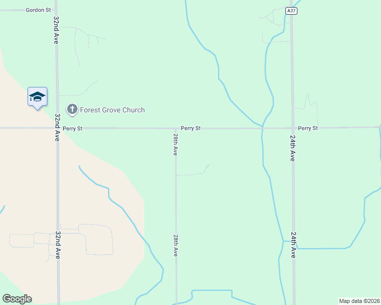 map of restaurants, bars, coffee shops, grocery stores, and more near 1516 28th Avenue in Hudsonville