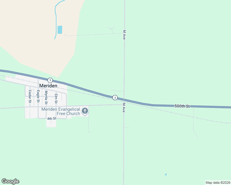 map of restaurants, bars, coffee shops, grocery stores, and more near 4994 M Avenue in Meriden