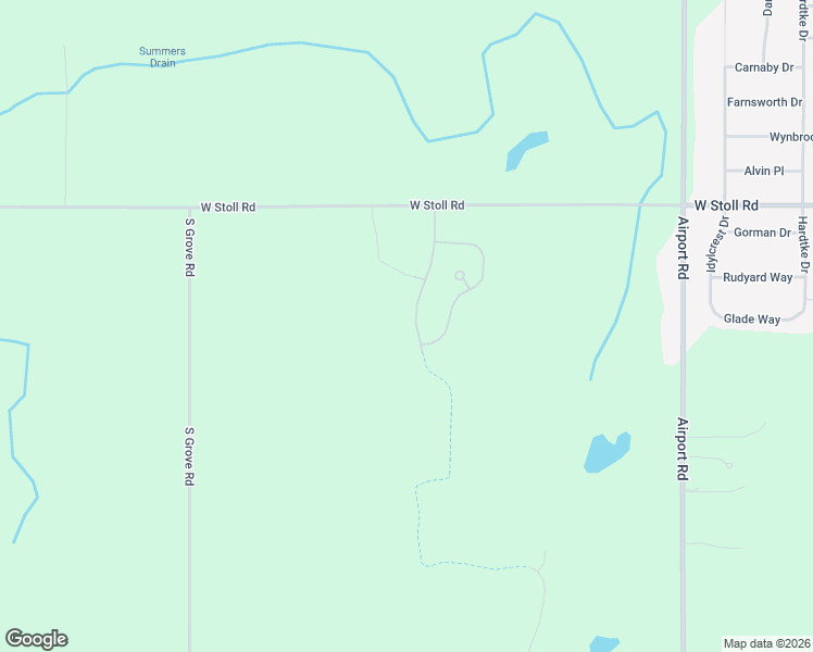 map of restaurants, bars, coffee shops, grocery stores, and more near 15250 Nottingham Fields Parkway in Lansing