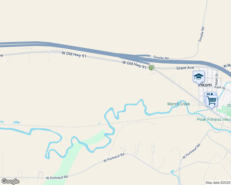 map of restaurants, bars, coffee shops, grocery stores, and more near in Inkom