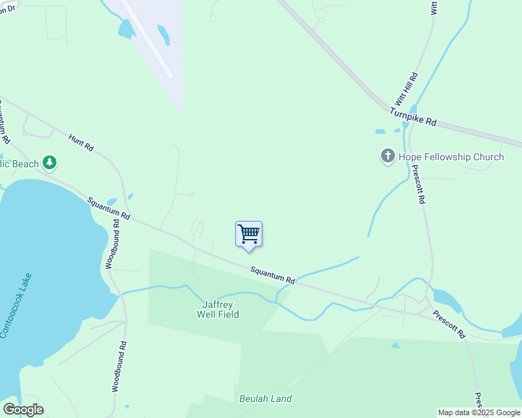map of restaurants, bars, coffee shops, grocery stores, and more near 339 Squantum Road in Jaffrey