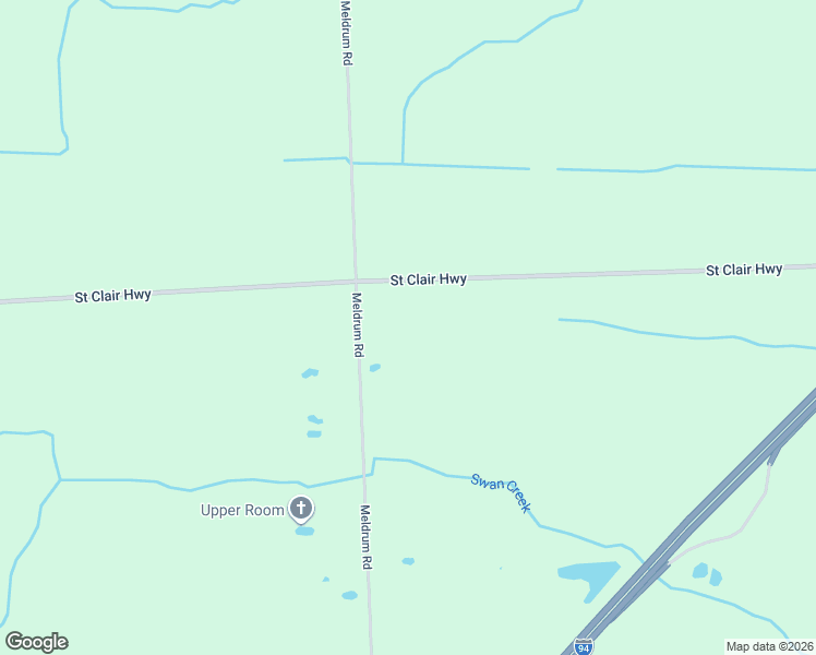 map of restaurants, bars, coffee shops, grocery stores, and more near 3561 Meldrum Road in Casco