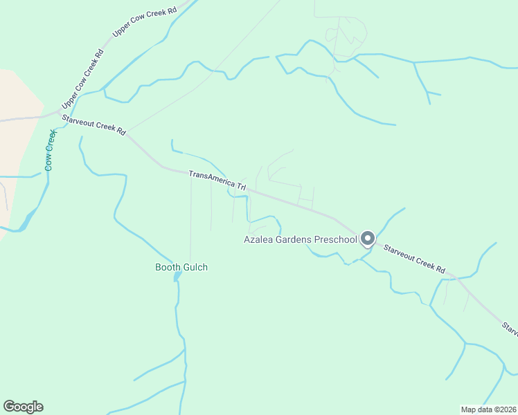 map of restaurants, bars, coffee shops, grocery stores, and more near 900 Starveout Creek Road in Azalea