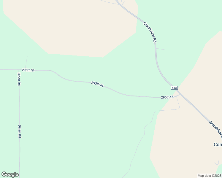 map of restaurants, bars, coffee shops, grocery stores, and more near 295th Street in Elkader
