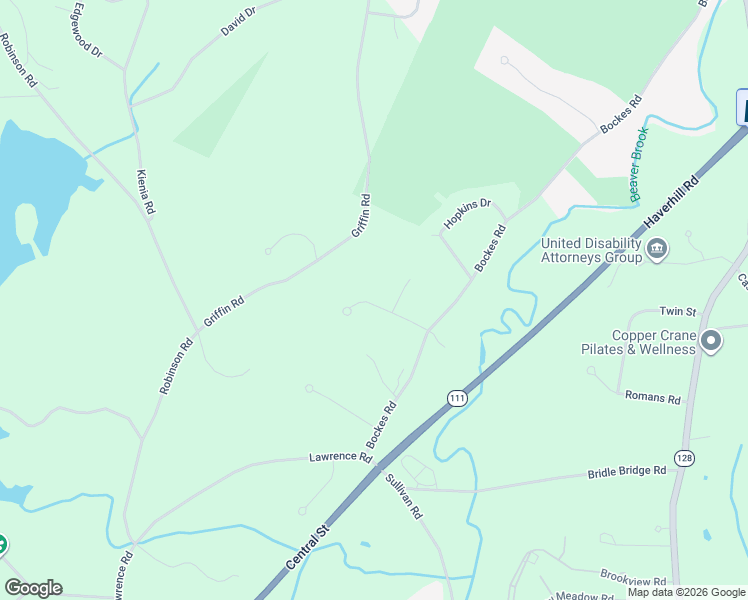 map of restaurants, bars, coffee shops, grocery stores, and more near 25 York Road in Hudson