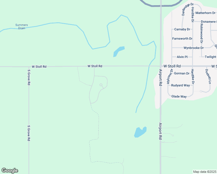 map of restaurants, bars, coffee shops, grocery stores, and more near 15187 Loxley Lane in Lansing