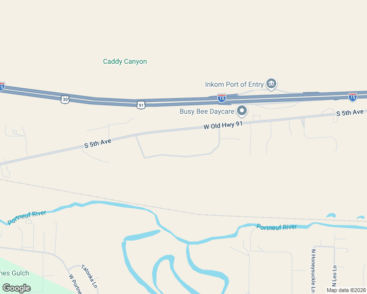 map of restaurants, bars, coffee shops, grocery stores, and more near 3611-3931 West Old Highway 91 in Inkom