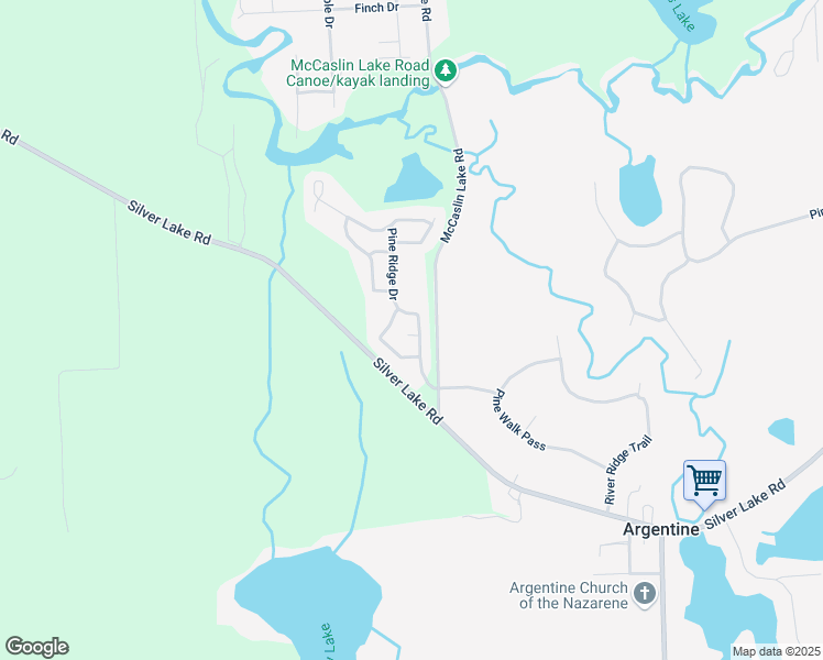 map of restaurants, bars, coffee shops, grocery stores, and more near 9354 Evergreen Drive in Linden
