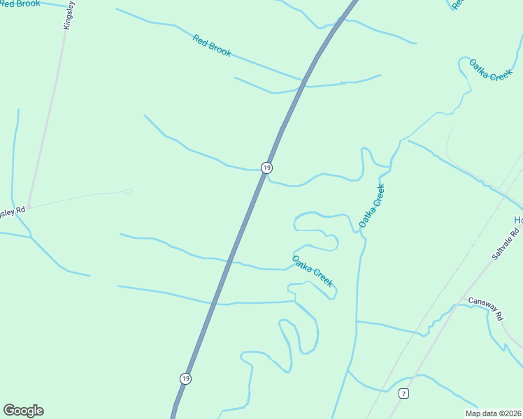 map of restaurants, bars, coffee shops, grocery stores, and more near 1780 New York 19 in Wyoming