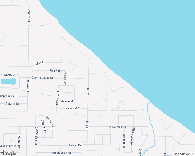 map of restaurants, bars, coffee shops, grocery stores, and more near 5915 Erie Street in Racine